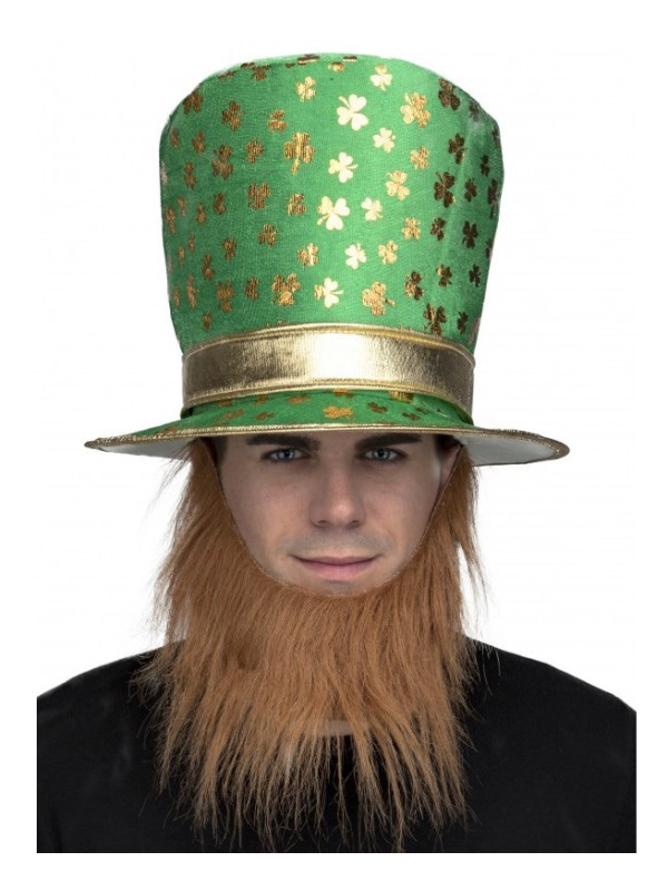 Sombrero San Patricio con barba