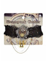 Collar steampunk negro