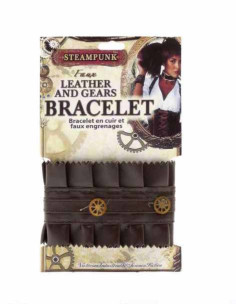 Brazalete estilo steampunk