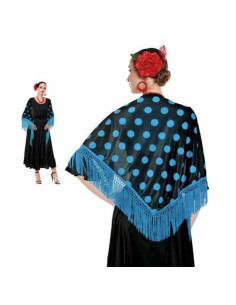 Manton lunares vestido andaluza