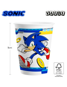 8 Vasos Sonic