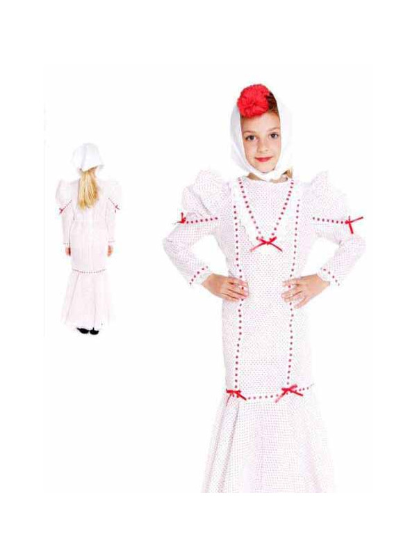 Vestido chulapa infantil
