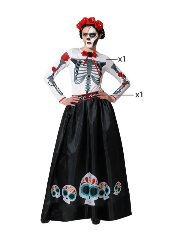 Disfraz Catrina mujer