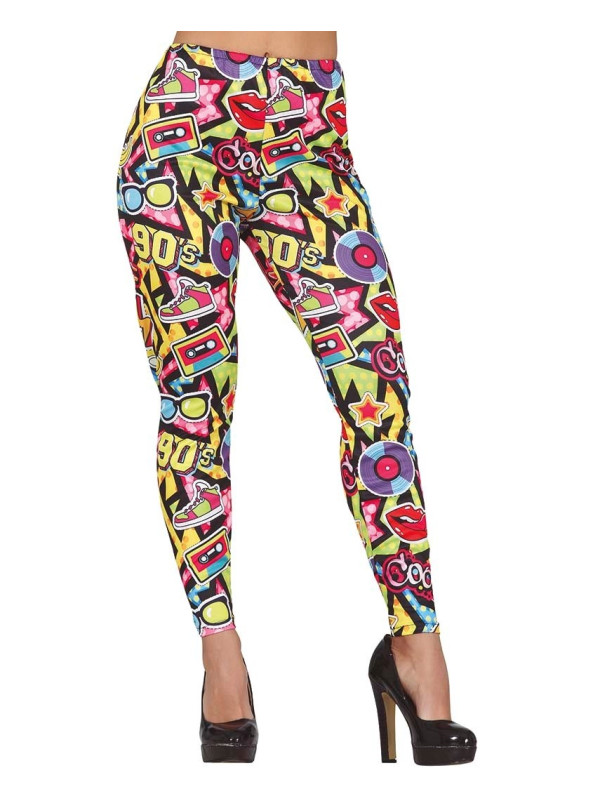Leggins años 90 mujer
