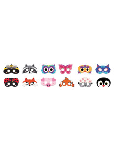 Caretas animales para fiestas