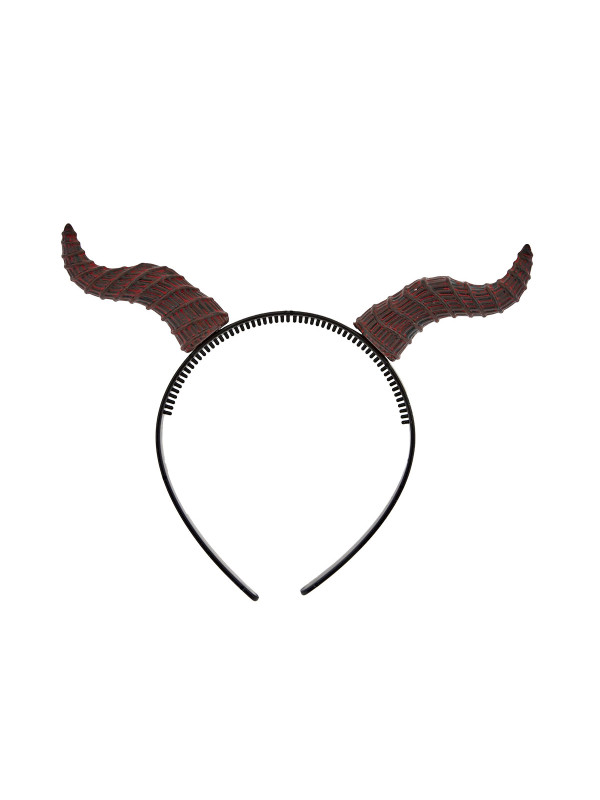 Diadema cuernos demonia