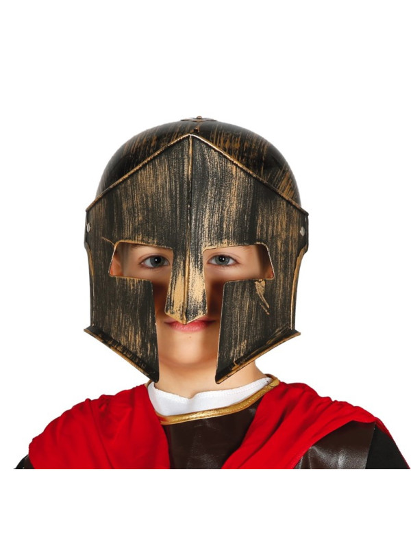 Casco espartano infantil