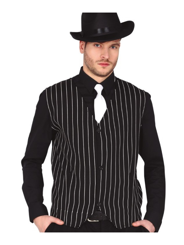 Chaleco gángster para adulto