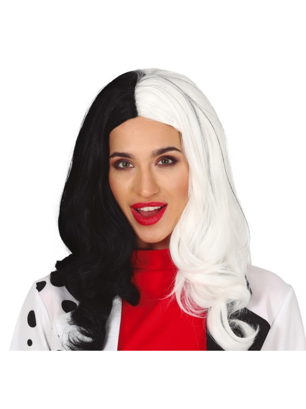 Peluca Cruella lisa