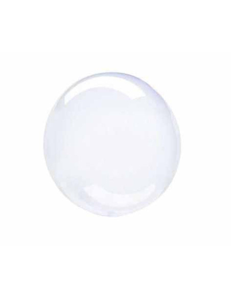 Globo burbuja transparente