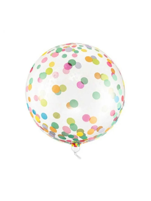 Globo burbuja transparente