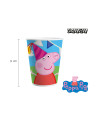 8 Vasos Peppa Pig