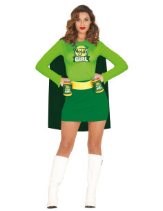 Disfraz Superhéroe Mojito Girl