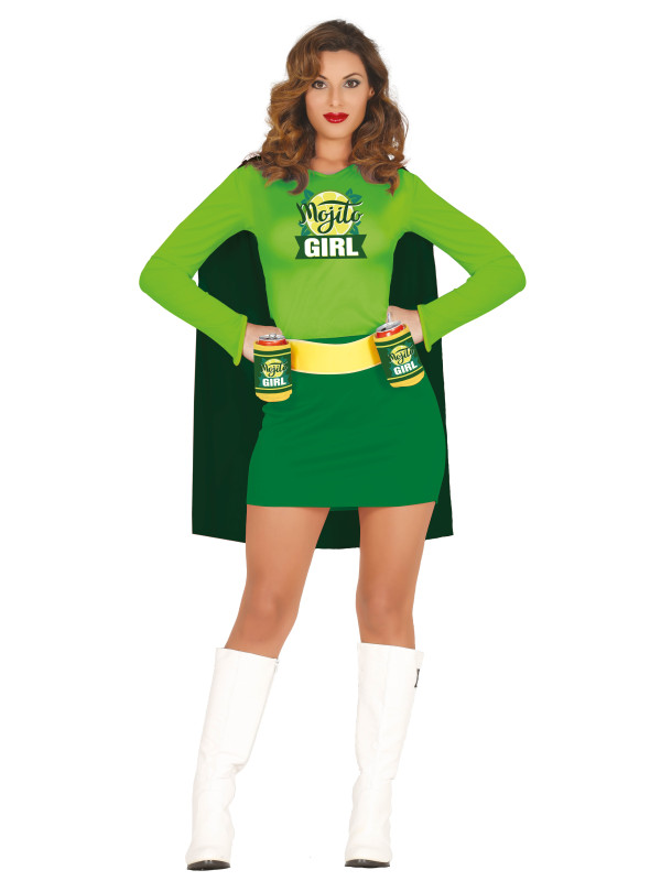 Disfraz Superhéroe Mojito Girl
