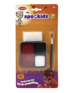 Maquillaje demonio infantil
