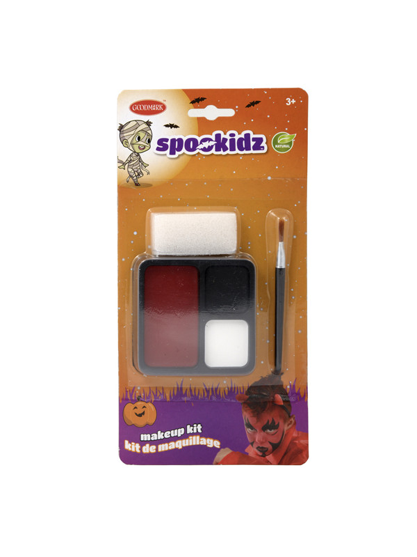 Maquillaje demonio infantil