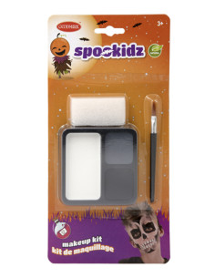 Maquillaje esqueleto infantil