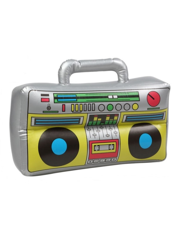 Radio rapero hinchable