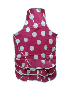 Delantal flamenco rosa