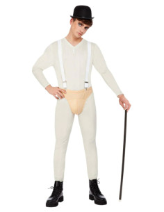 Disfraz naranja mecánica hombre