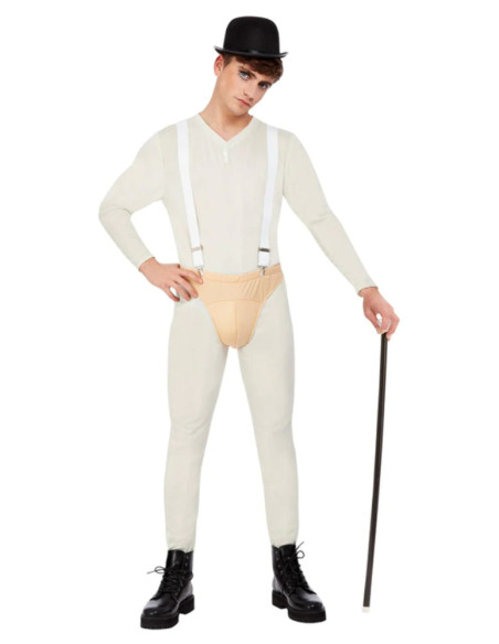 Disfraz naranja mecánica hombre