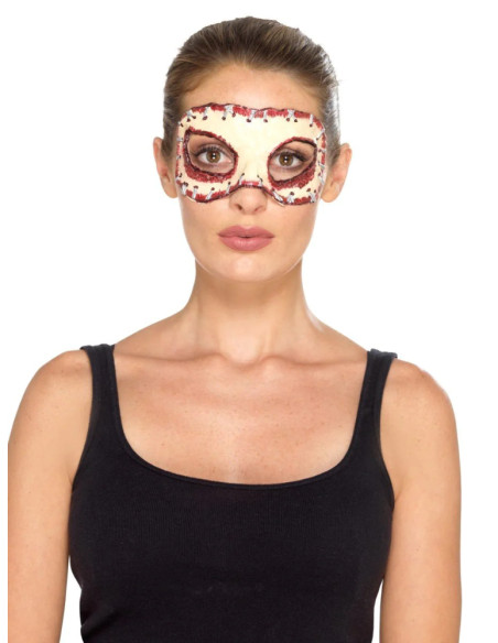 Antifaz desgarrado prótesis detalle