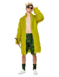 Disfraz Rey cannabis