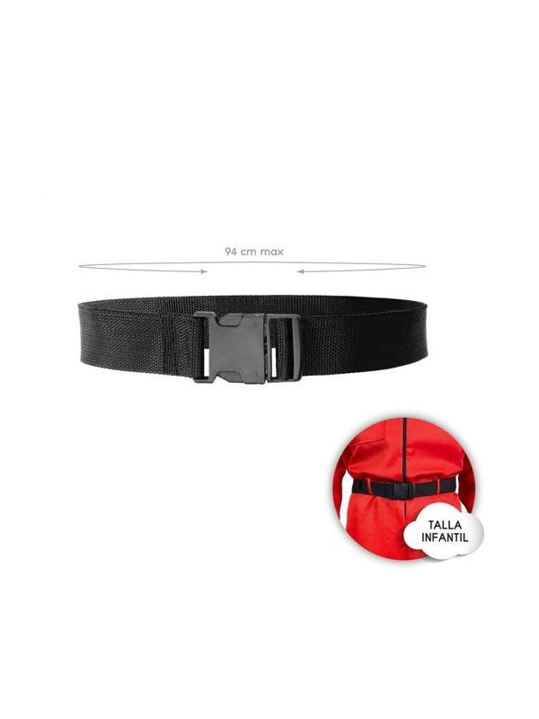 Cinturón con clip infantil detalle