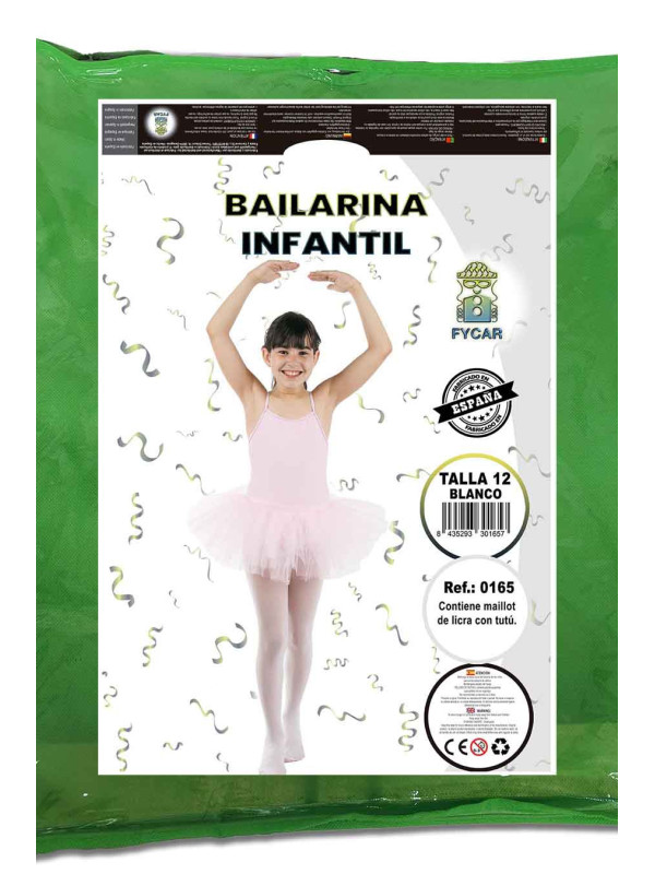 Disfraz bailarina niña