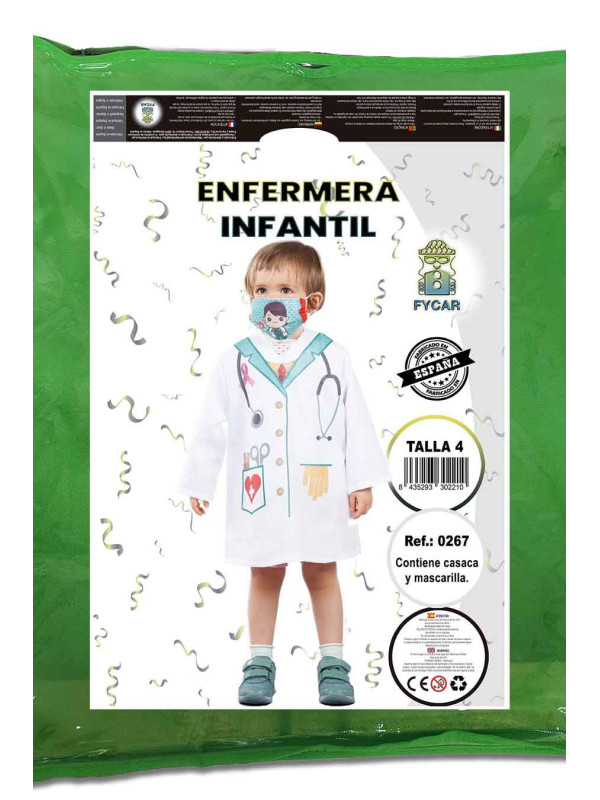 Disfraz de doctora infantil