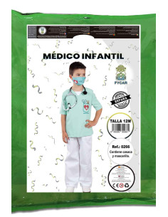 Disfraz médico de urgencias infantil 2