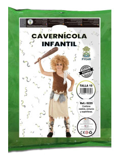 Disfraz de Troglodita para nina 2