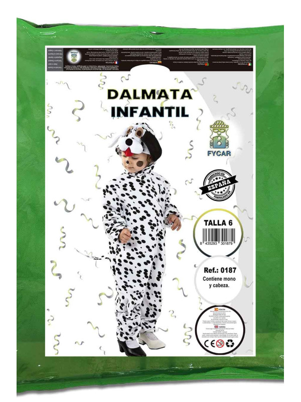 Disfraz de perro dálmata