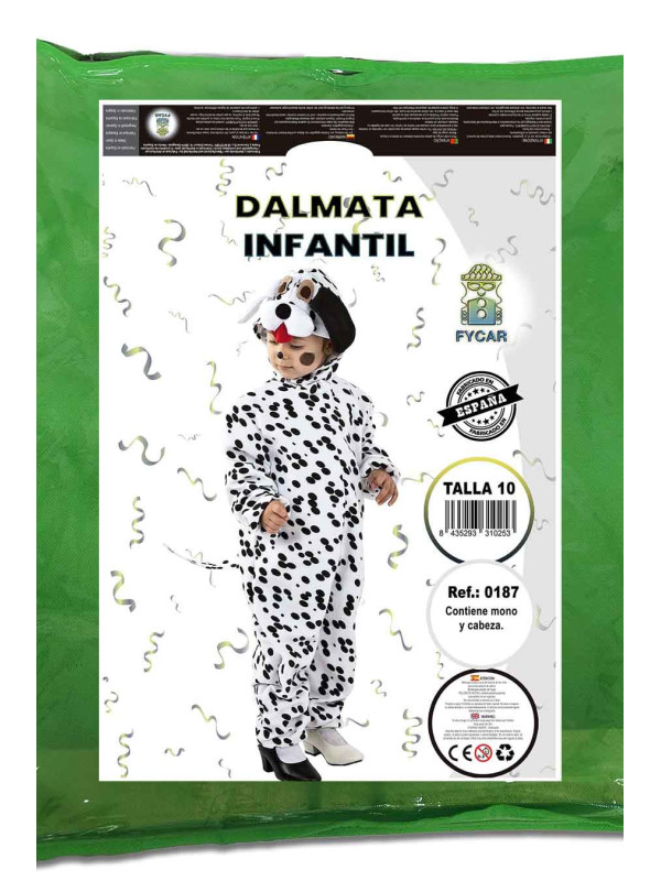 Disfraz de perro dálmata
