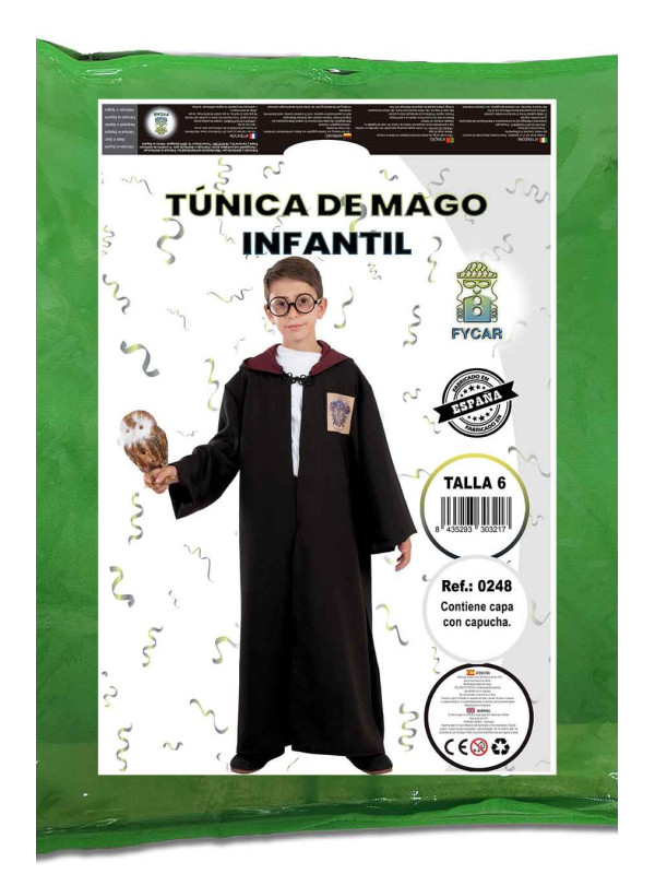 Disfraz de Mago Harry para niño