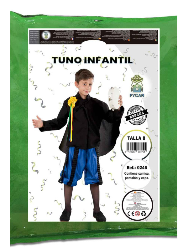 Disfraz de tuno para niño