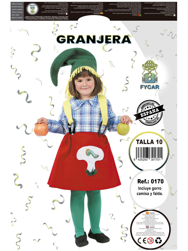 Disfraz granjera infantil