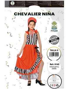 Disfraz chevalier niña 2