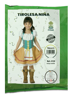 Disfraz tirolesa infantil 2