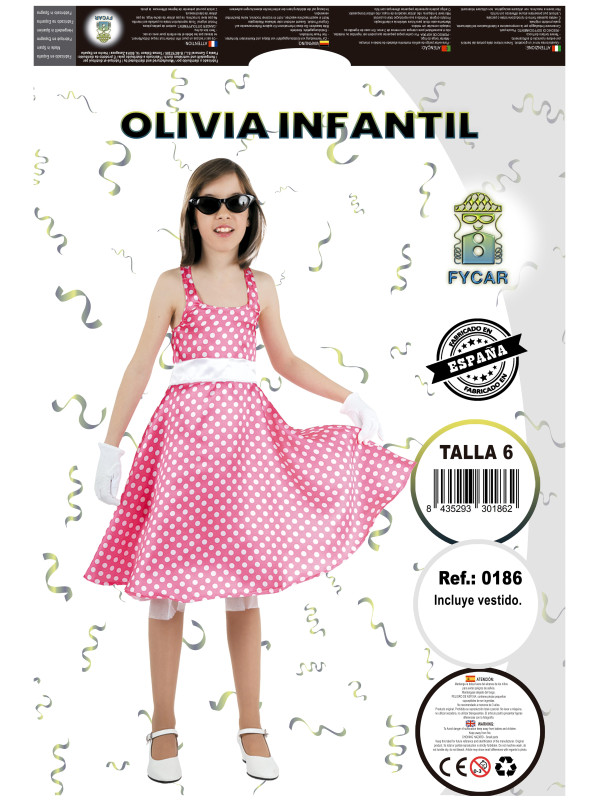 Disfraz Olivia infantil