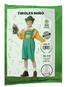 Disfraz tirolés infantil