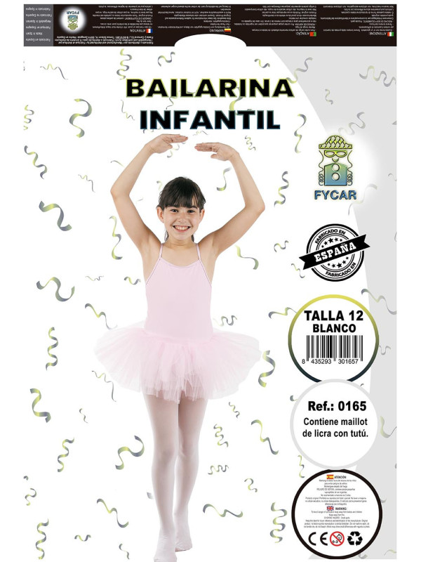 Disfraz bailarina niña