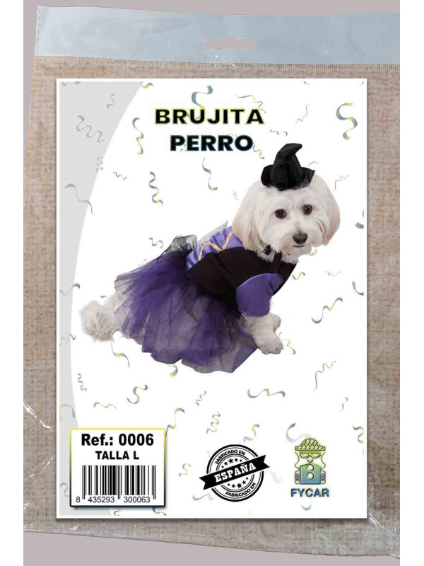 Disfraz de Bruja para Perro
