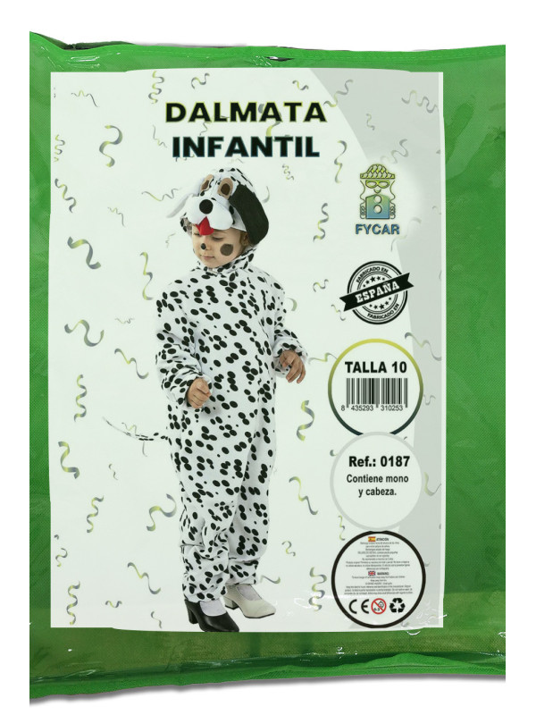 Disfraz de perro dálmata