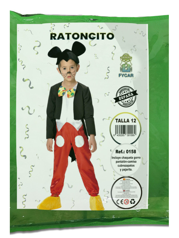 Disfraz ratoncito infantil