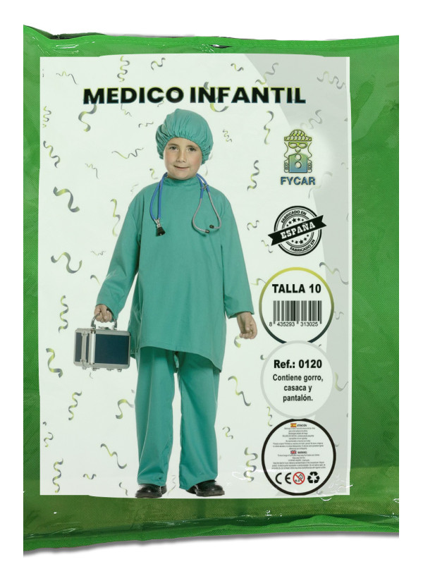 Disfraz de médico niño