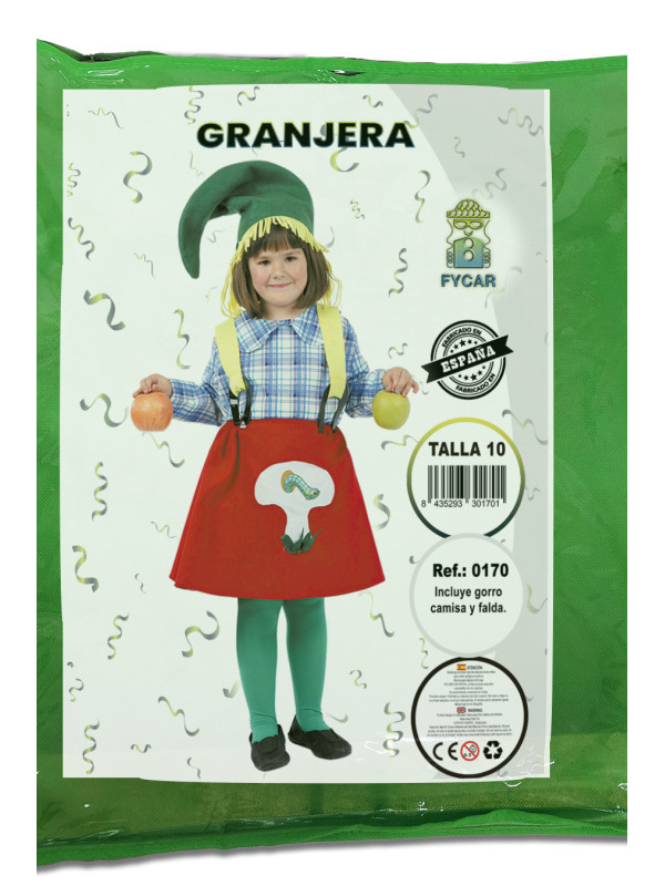 Disfraz granjera infantil
