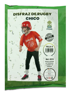 Disfraz rugby infantil