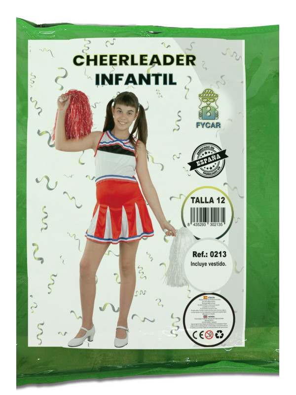 Disfraz animadora infantil