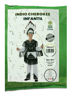 Disfraz indio cherokee... 2